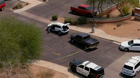 All of the officers' injuries were non-life-threatening, police said. . Shooting in phoenix az